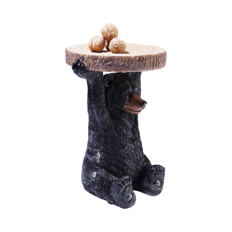 Kare Side Table Animal Mini Bear Ø23cm (2)