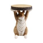 Kare Side Table Animal Rabbit Ø32cm