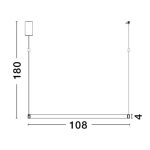 Led Pendant Light Vegas ∅108x180cm (4)