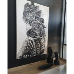 Painting Major Black&white 80x120cm (2)