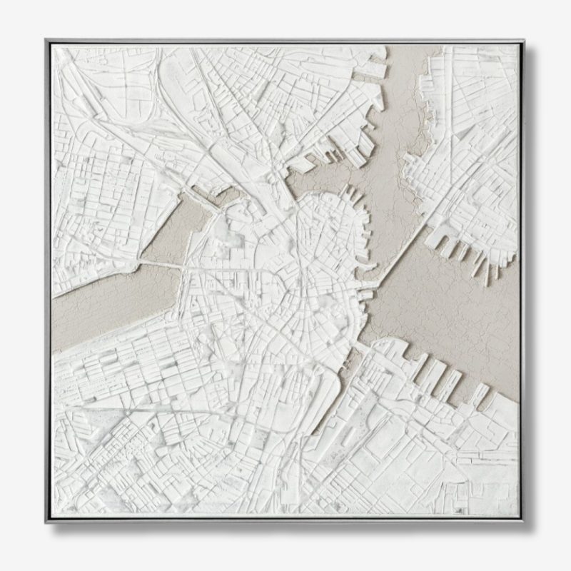 Painting Map 100x100x5cm