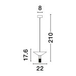 Pendant Light Anafi ∅22х210cm (5)