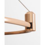 Bronz Renkli Manyetik Sarkıt Lamba ∅60x120cm (2)