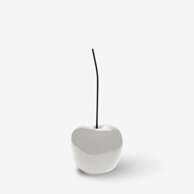 Sculpture Cherry Bloom White 16.5x14x37cm (1)