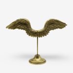 Sculpture Wings Gold 41x12.3x29.8cm