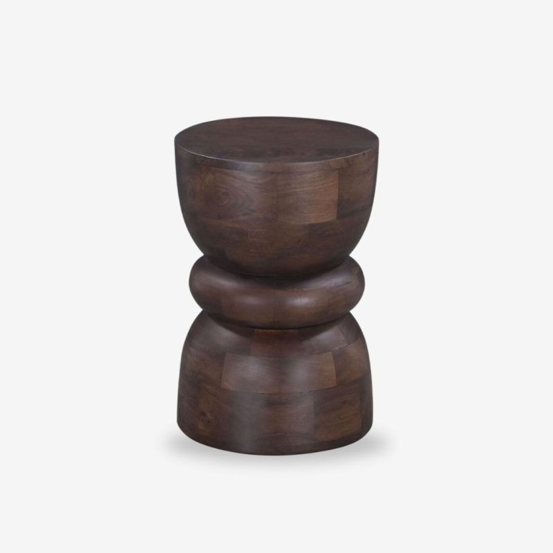Side Table Aspen Mango Wood 34x34x50cm