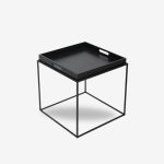 Side Table Butler Black 45x45x45cm