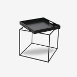 Side Table Butler Black 45x45x45cm (2)