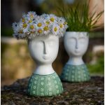 Vase Ipamo Green 8.8x7.3x13.9cm (2)