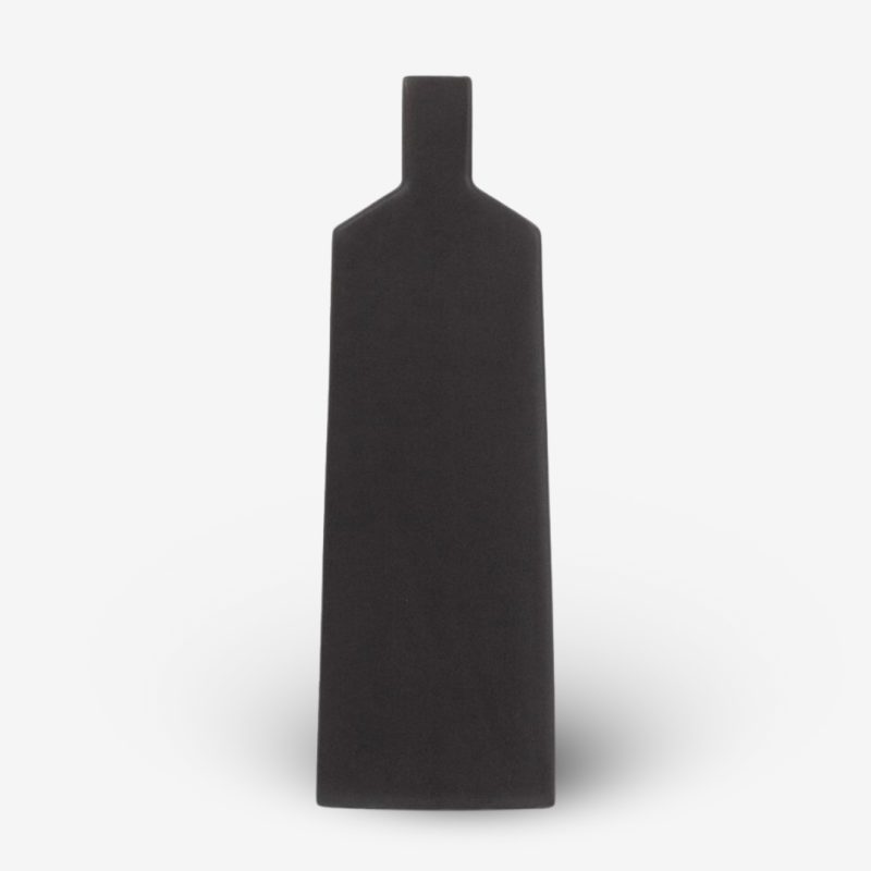 Vase Lui Mat Black 14.5x5x35cm (1)