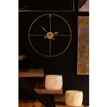 Wall Clock Tempus Gold 60x60x6.5cm (1)
