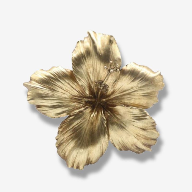 Wall Deco Hibiscus 27x6x26cm (1)