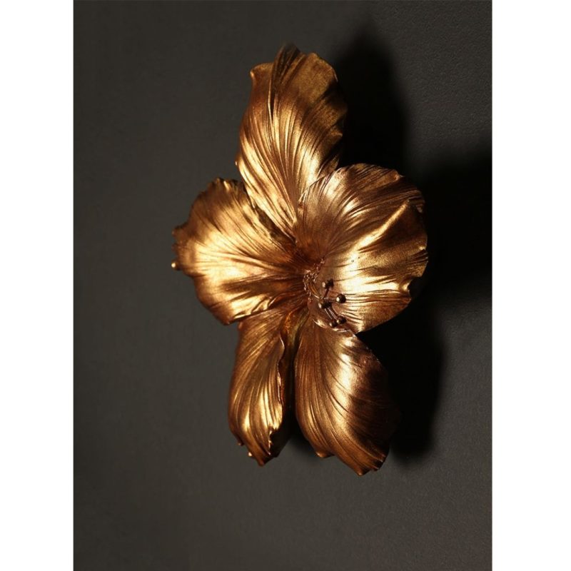Wall Deco Hibiscus 27x6x26cm (2)
