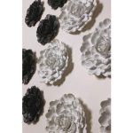 Wall Deco Rosa Black 20x4x20cm (2)