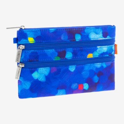 3 Zip Pouch Bl Pal