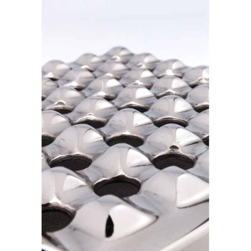 Ashtray Soho Square Silver 25x25cm (4)