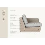 Divan Bolia Sepia 250cm (6)