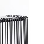 Console Wire Glass Black 142x89cm (10)