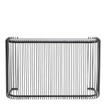 Console Wire Glass Black 142x89cm (3)