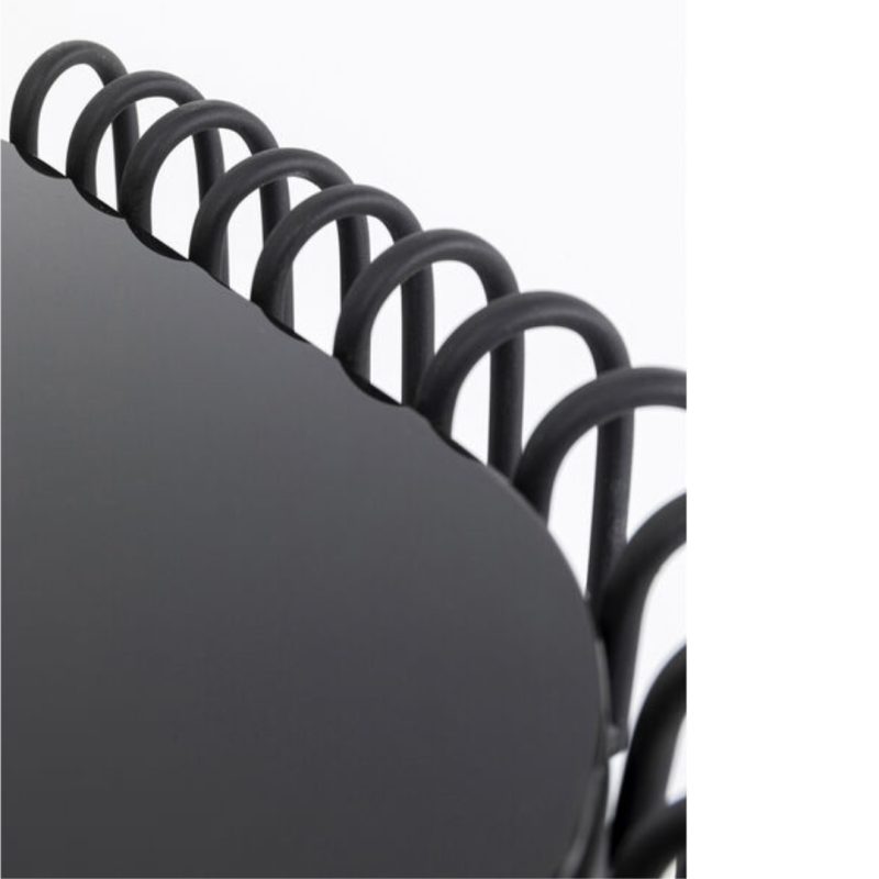 Console Wire Glass Black 142x89cm (8)
