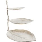 Deco Etagere Leaf Silver (3)