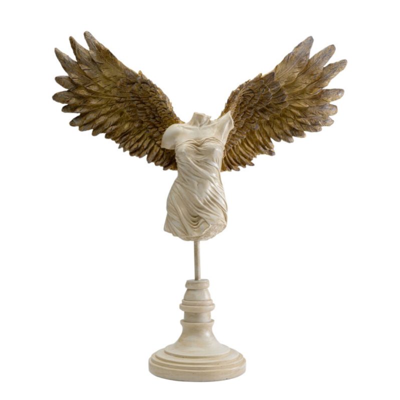 Deco Figurine Guardian Angel Female 42cm