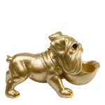 Deco Figurine Hungry Dog Gold 37cm (5)