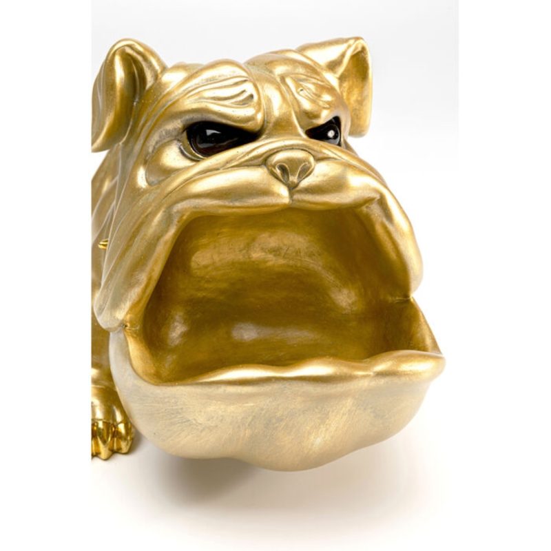 Deco Figurine Hungry Dog Gold 37cm (6)