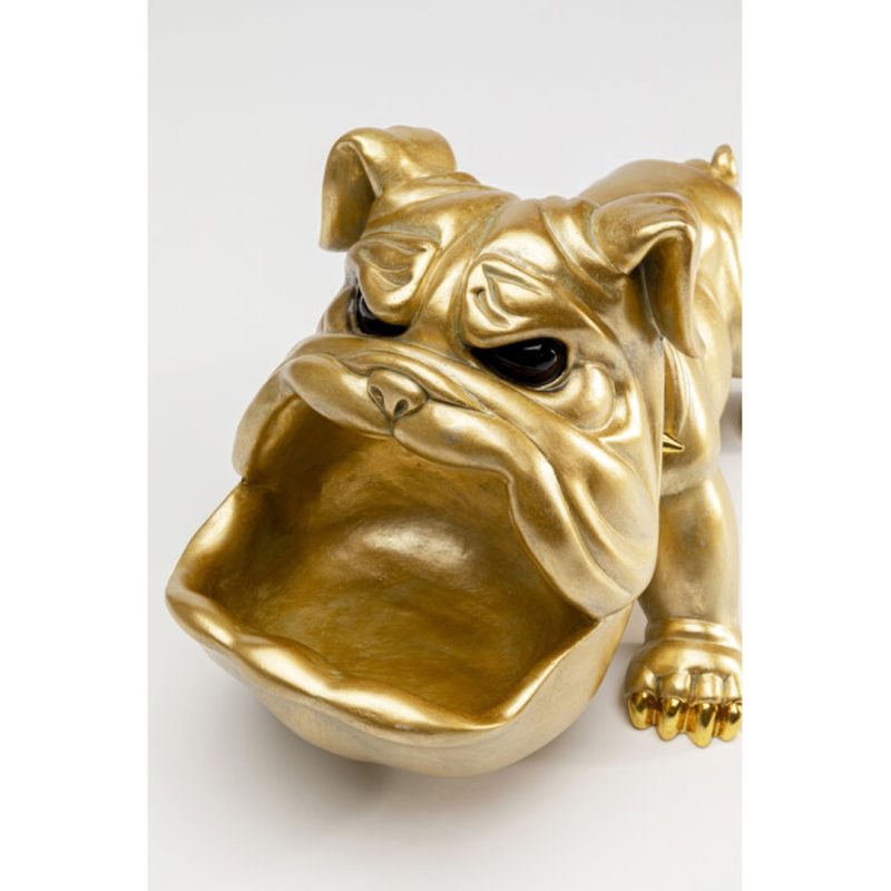 Deco Figurine Hungry Dog Gold 37cm (7)
