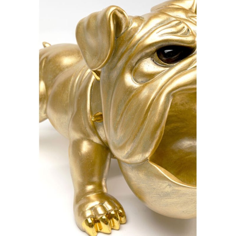 Deco Figurine Hungry Dog Gold 37cm (8)