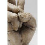 Deco Object Hand Victory Tattoo Eye 36cm (13)