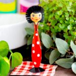 Dish Brush Red (2)