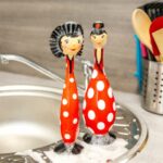 Dish Brush Red (3)
