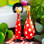 Dish Brush Red (4)