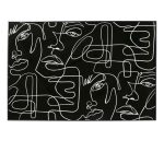 Framed Picture Faccia Arte Drawing 150x100cm