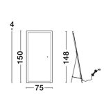Led Mirror Adon 75x150cm (8)