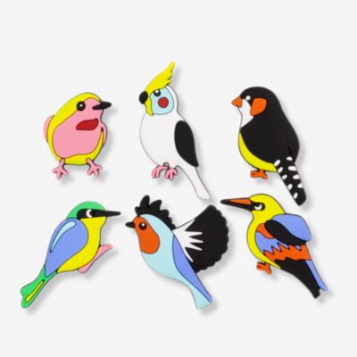 Magnets 6set Birds