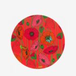 Mouse Pad Poppies