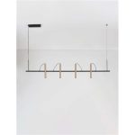Pendant Light Elli Gold Black 150cm (3)