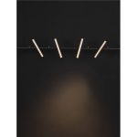 Pendant Light Elli Gold Black 150cm (6)