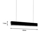 Pendant Light Lines Black 120cm (3)