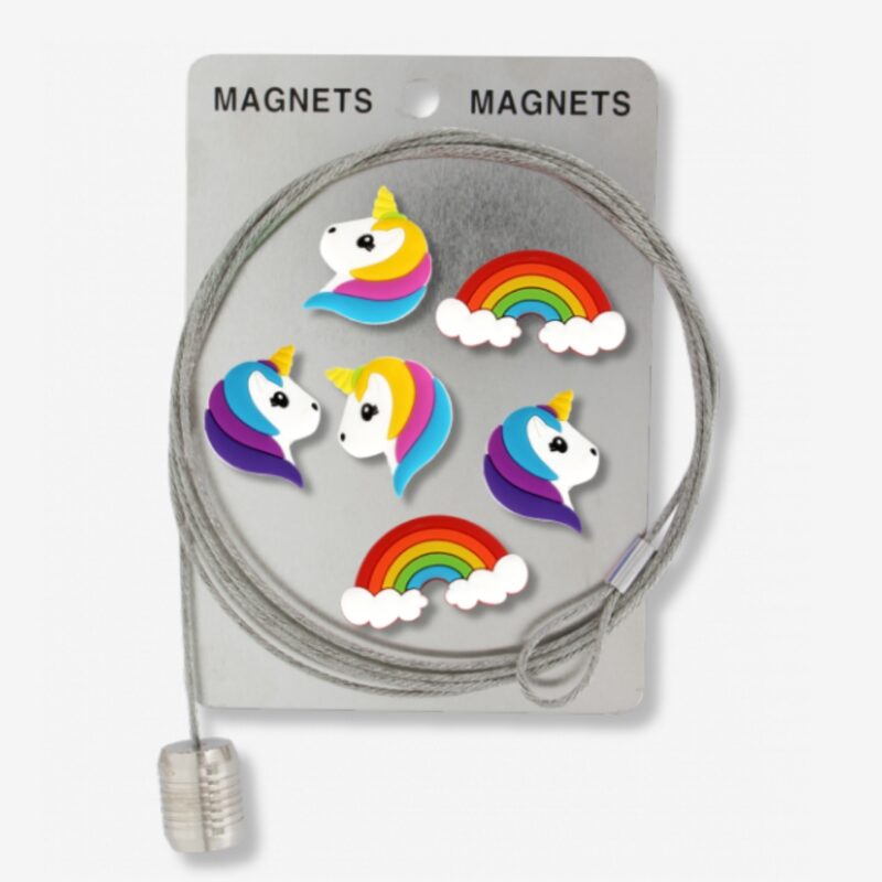 Photo Magnetic Cable Holder Unicorn
