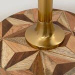 Side table domero geo brown Ø25cm (11)