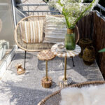 Side table domero geo brown Ø25cm (6)