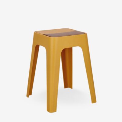 Stool hobbit mustard