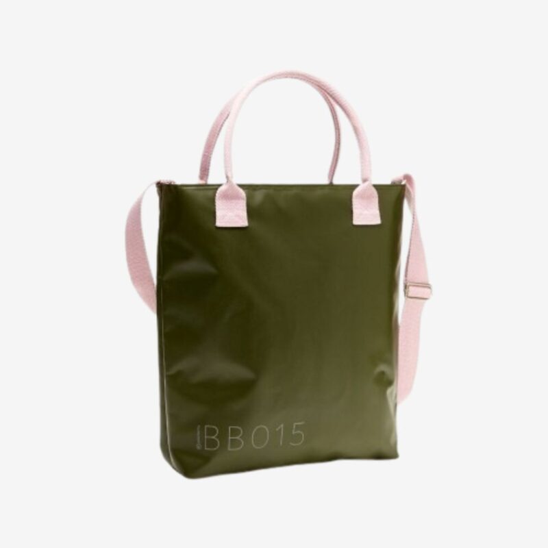 Tote Bag Waterproof Green Pink Bb015 Kp