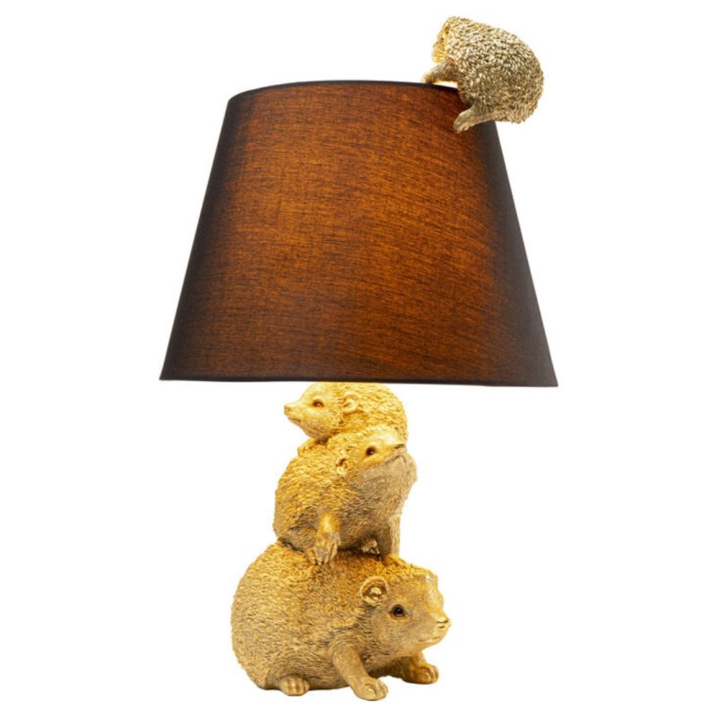 Table Lamp Animal Hedgehog Family 50cm (1)