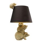 Table Lamp Animal Hedgehog Family 50cm (5)