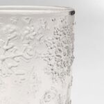 Tumbler Ice Flowers Clear (6 part) (6)