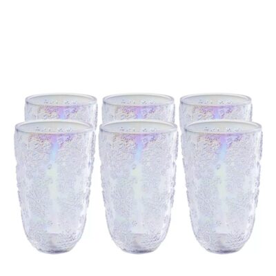 Tumbler Ice Flowers Colore (6 part)